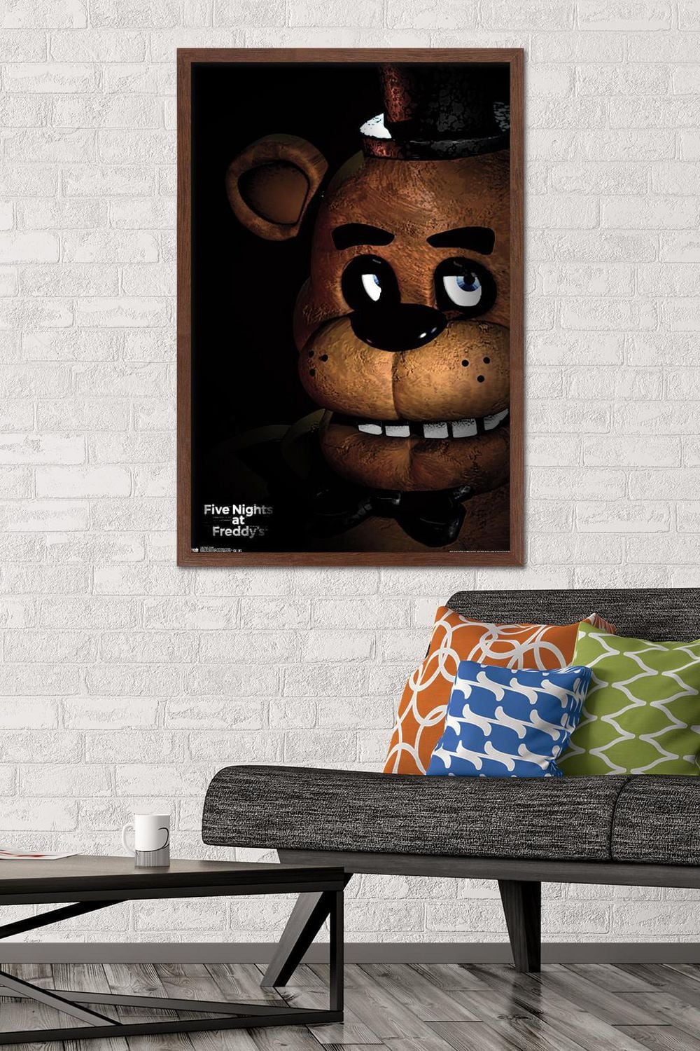 Five Nights at Freddy's - Freddy Wall Poster, 14.725" x 22.375"