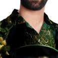thumbnail image 5 of Saint Patrick's Day Men's Hawaiian Button Down Printed Short Sleeve Summer Beach Shirts, 5 of 6