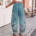 thumbnail image 6 of IMENGL Women's Casual Cropped Pants Loose Barrel Baggy Elastic High Waist Comfy with Pockets Trousers Soft Wide Leg Pant for Womens,M-XXXL, 6 of 7