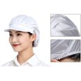thumbnail image 2 of 4 Uds gorros de Chef-cocina panadero cocina redes para el cabello gorras de servicio de alimentos para adultos JAMW Sencillez, 2 of 5