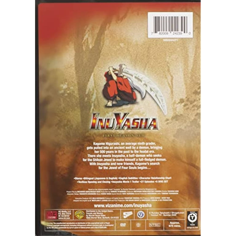 【中古】 DVD INUYASHA: SEASON 1 Amazon.com: Inuyasha Season 1 (Rpkg) : Moneca Stori, Richard