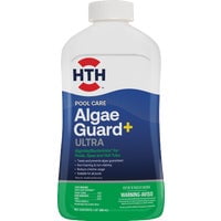 HTH Pool Care Algae Guard  Ultra for Swimming Pools, 1Qt