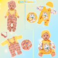 thumbnail image 4 of Ropa para muñecas WONDOLL, 6 juegos para muñecas de 35 a 40 cm (sin muñeca), 4 of 7