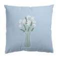 thumbnail image 2 of Flmtop 1PC Soft Pillow Covers Flower Printed Pillowcases with Exquisite Pattern Easy Maintenance Pillowcase Washable Pillowslip Sofa Pillow Cover Decor, 2 of 10