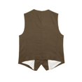 thumbnail image 4 of CHOK Hauts pour Femmes Gilet en Lin Mélangé Décontracté pour Femmes 2023 Rose, 4 of 7