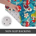 thumbnail image 6 of Sikiie Japanese Koi Print Flannel Anti-slip Floor Mat 16x24in, Thickened Dustproof Entrance Door Mat Floor Mat for Kitchen, Bathroom, Laundry Room, 6 of 7