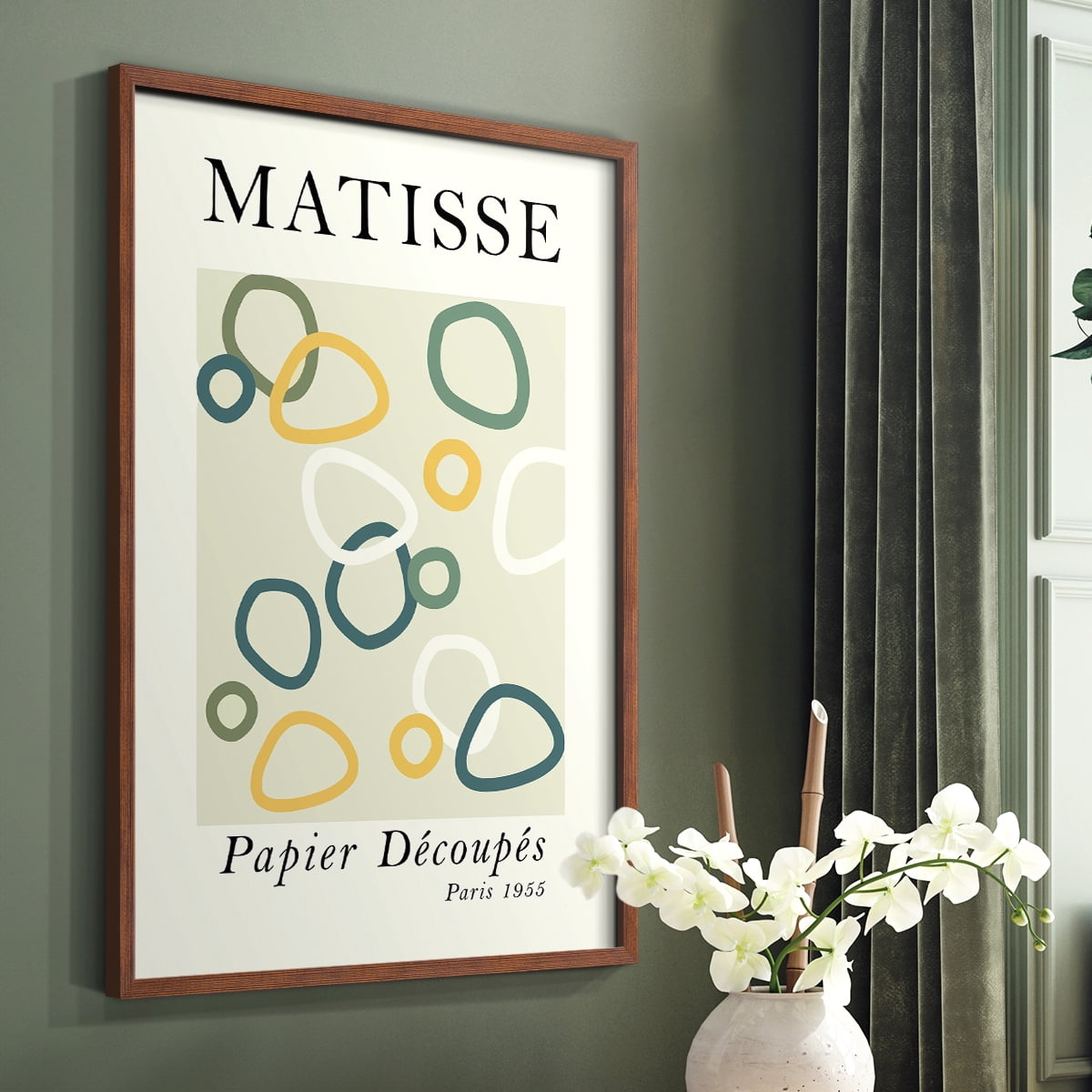 Matisse CCLXXXI in Solid Wood 11 x 14 Framed Print
