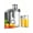 White, variant on XX Centrifugal Juicer, Dual Speeds Centrifugal Extractor Machines With 2.5" Feed Chute,15Oz, For Fruits And Veggies, Anti-Drip, Includes Cleaning Brush, 350W, Black.