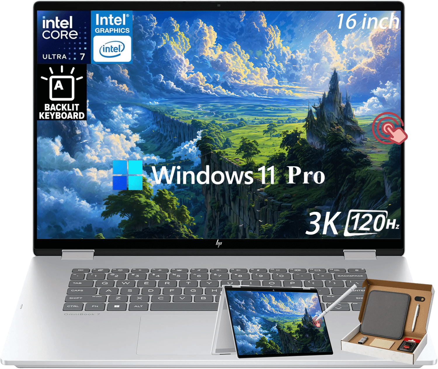 Free Shipping! \HP Pavilion Plus 14\\ Laptop, 2.8K OLED, 13th Gen