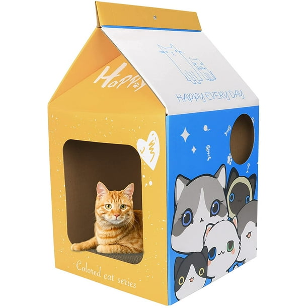 Tall cardboard cat outlet scratcher