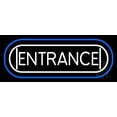 thumbnail image 1 of Oval Entrance LED Neon Sign 15 x 32 - inches, Clear Edge Cut Acrylic Backing, with Dimmer - Bright and Premium built indoor LED Neon Sign for Bar decor., 1 of 7