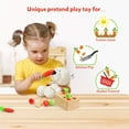 thumbnail image 4 of Sorting Toy Coogam Baby Carrots Wooden Montessori Game, 4 of 7