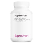 SuperSmart - Vaginal Health 11 Billion CFU - Women Probiotic & Prebiotic Supplement - Feminine Care | Non-GMO & Gluten Free - 60 DR Capsules