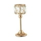 thumbnail image 4 of Candelabros Dorados Candelabros Decorativos Iglesia Hogar Restaurantes Oficinas 25cm Sunnimix candelabros de mesa de cristal, 4 of 8
