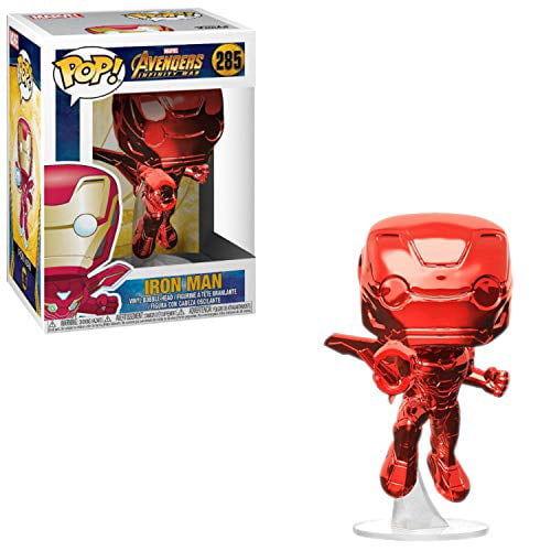 Funko Funko Pop Avengers Infinity War Ironman special edition Chrome In Pop Protector 