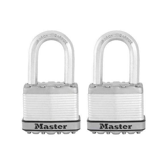 Candado Master Lock M5XTLF Magnum de Alta Resistencia para Exteriores, Paquete de 2