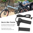 thumbnail image 4 of Electric Bike Throttle, Electric Bike Throttle Grip Sturdy Cable 1 Pair Steady Speed Control Sturdy Interface  for Installation, 4 of 7