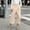 Beige, variant on Women's High-Waisted Cross-Overlap Cropped Wide Leg Trousers - Asymmetrical Wrap Front Culottes - Flowy Smart Casual Capri Skirt Pants with Pockets, Blue XXL