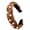 Pearl-Light Brown, variant on LinYooLi Cute Braided Velvet Wide Headband,Fashion Padded Twist Pearl Thick Headband for Women and Girls (Pearl-Green)