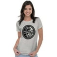 thumbnail image 4 of Dragon Yin Yang Style Symbol Balance Womens Fitted Plus Size Graphic Tee Brisco Brands 3X, 4 of 5