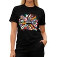 thumbnail image 5 of 2026 Soccer Fan Shirt, Men’s Multi-Nation Flags Casual T-Shirt, Lightweight Sportswear, 5 of 6