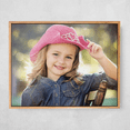 thumbnail image 3 of Personalized Custom Canvas Prints: Photo On Canvas (Light Brown 16X24) Transform Your Photos into Stunning Framed Wall Art Digitally.(Please send photos to customer service after placing an order), 3 of 7