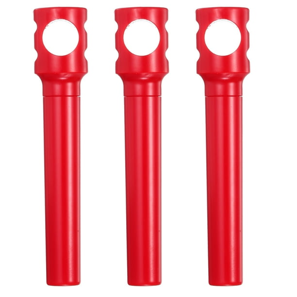 3uds 4.2" Viaje Sacacorchos Bolsillo Sacacorchos Portátil Vino Abridor Plástico Mini Vino Corcho Abridor para Campamento Viajar, Rojo