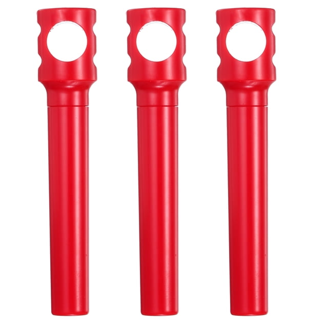 3uds 4.2" Viaje Sacacorchos Bolsillo Sacacorchos Portátil Vino Abridor Plástico Mini Vino Corcho Abridor para Campamento Viajar, Rojo