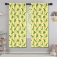 thumbnail image 5 of Blackout Kids Curtains,BrightGreen Cartoon Dinosaurs Silhouettes Pattern Childrens Insulated Curtains Set Of 2,Bedroom Essentials,Toddler Room Decor 42"x63", 5 of 5