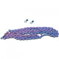 thumbnail image 1 of Accesorio de cadena de velocidad variable colorido de acero para bicicleta ZTTO para bicicleta de carretera de montaña (cuerpo semi hueco de 11 velocidades), 1 of 9