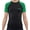 Green, variant on Exxact Sports Kids BJJ Rash Guard Short Sleeve, Ranked No Gi Jiu Jitsu Compression Shirt for Boys & Girls for MMA, Wrestling - (Black/Purple, YXS)