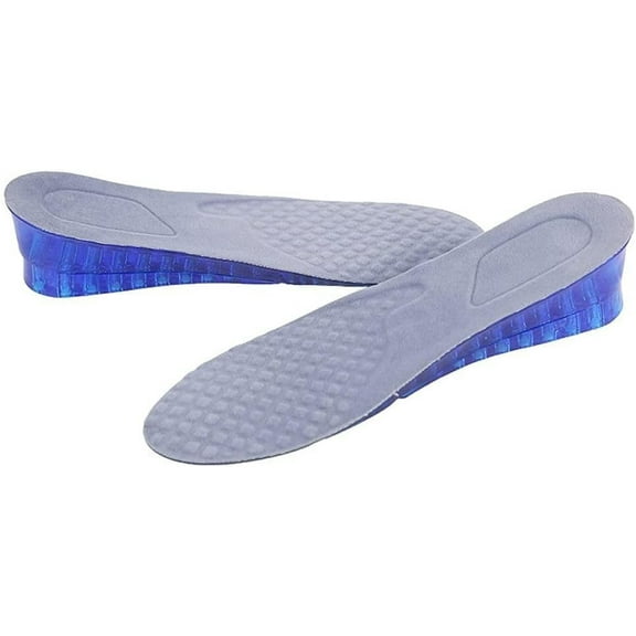 QZLGJL Cushion Shoe Insoles，Two Layers Height Increase Insoles Soft Gel Taller Shoe Pad Height Increasing Shoes Men Women 3cm 5cm(EU 35 39) One Color EU 35 39