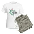 thumbnail image 5 of CafePress - Shark Birthday Pajamas - Women's Short Sleeve Print T-Shirt and Pants Light Cotton Pajama Set, 5 of 7