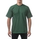 thumbnail image 1 of Pro Club Men's Heavyweight Cotton Short Sleeve Crew Neck T-Shirt,Forest Green,2XL - Tall, 1 of 5