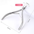 thumbnail image 3 of Professional Stainless Steel Cuticle Nipper For Precise Trimming And Multi-Purpose Beauty Care, 3 of 8