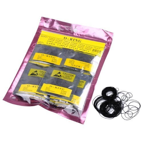 Yosoo Yosoo 950pcs O Ring Watch Back Gasket Rubber Seal Washers Set