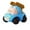 toys for boys, variant on Yellow Cartoon Animal Construction Excavator Toy Car, Interactive Sliding Vehicle With Cute Bear Design, For Playtime Indoor Outdoor