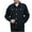 Black, variant on WREESH Fashion Jacket Men'S Solid Color Denim Button Pocket Able Long Sleeved Hooded Denim Jacket Black
