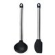 thumbnail image 1 of Juego de 2 mini utensilios de cocina: utensilios de cocina de acero inoxidable y silicona, 1 of 5