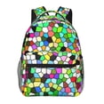 thumbnail image 1 of Balery Colorful Tie Dye Stained Glass Mochila Escolar Impresa, Mochila Ligera para Viajes Casual, Mochila Duradera y Cómoda Multifuncional, Mochila para Laptop-One Size, 1 of 5