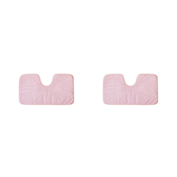Seitruly Toalla de saliva, bufanda de doble cara, impermeable, sin olor, alfombrilla, baberos de alimentación lavables, delantal, Protector para Rosado 2piezas Seitruly CBP327480