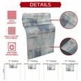 thumbnail image 5 of Blue Beige Table Runner 70 Inches Long,Oil Painting Abstract Art Contemporary Cotton Linen Table Runners Dresser Scarves,Decorative Fabric Tabletop Scarf Furniture Cover for Home Dinner Party 13"x70", 5 of 8