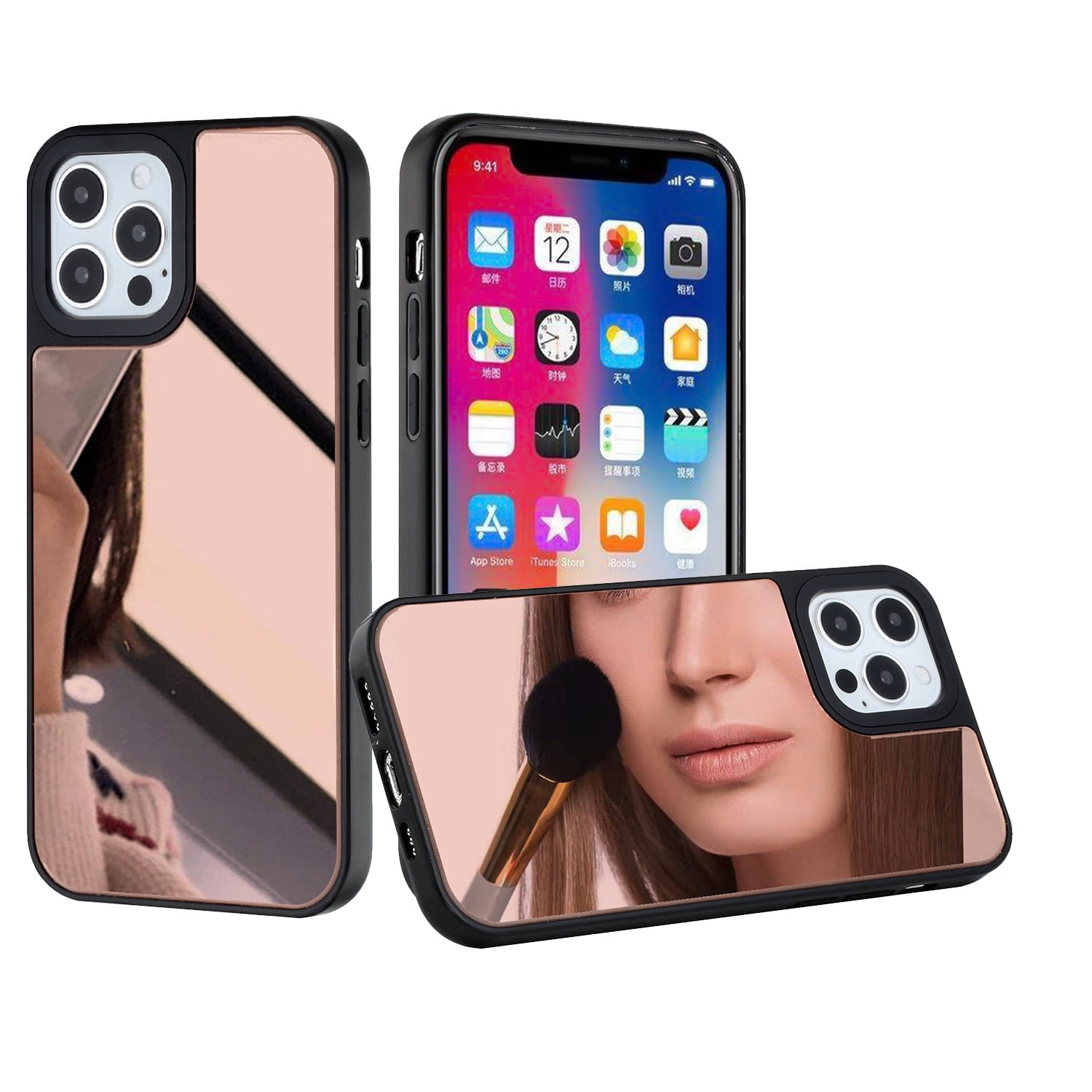 Rose Mirror iPhone Case