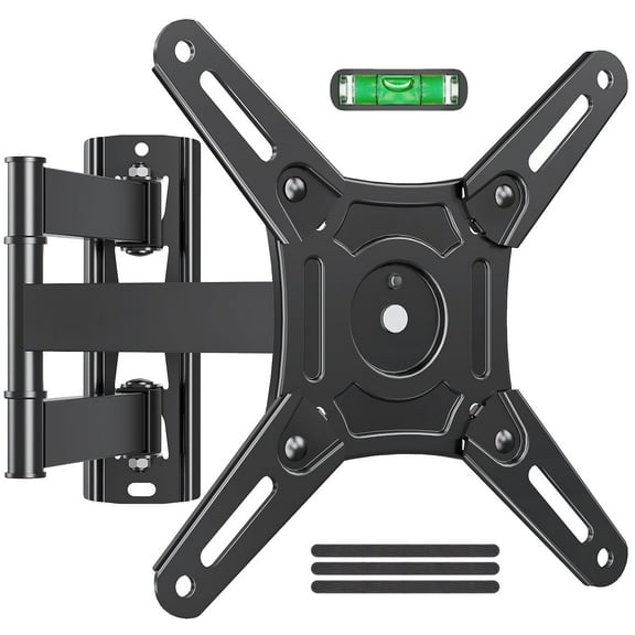 MOUNT PRO Full Motion TV Wall Mount for Most 13-42 Inch TVs or Monitors, Rotation TV Mount Holds up to 44lbs, Max VESA 200x200mm