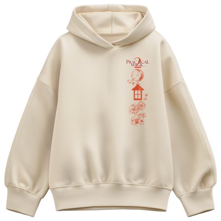 Practical Magic 2 - Logo Oversized Fleece Hoodie Sweatshirt
