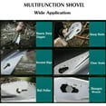 thumbnail image 4 of Gardening Trowel, Multifunctional Survival Digging Trowel, Light Weight Serrated Edge Digger with Sheath (Silver), 4 of 5