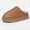 Brown, variant on BERANMEY Cozy Platform Fuzzy Slippers for Women and Men Short Ankle Slippers with Anti-Slip Sole Lined with Warm Furry Perfect for Indoor & Outdoor Use