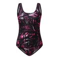 thumbnail image 3 of Control one-Piece Women's with Long Swimsuit Tummy Swimwear Bathing Size Blue High Waisted Swimsuit Suit Plus Swimsuits Swimwears Pregnancy Bikini Tankinis Set, 3 of 6