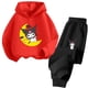 thumbnail image 5 of Conjunto de sudadera con capucha Kawaii Kuromi para niños y niñas de 3 a 14 años, sudadera informal de calle Kawaii, para deportes al aire libre, 5 of 5
