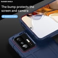 thumbnail image 4 of Fit for Xiaomi Mi 11T Case, Heavy Duty Shockproof Military Grade Drop Tested Case for Mi 11T Pro Super Sturdy Bumper Rugged Hard Phone Cover for Xiaomi Mi 11T/Pro HD Blue, 4 of 14
